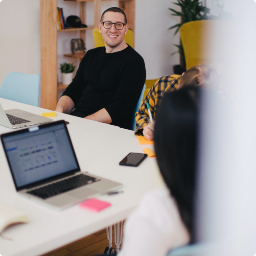 Man in an office